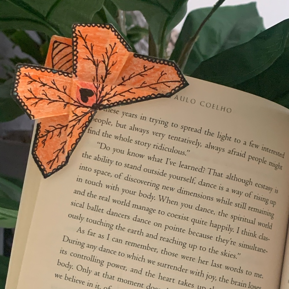 Origami Bookmark Butterfly 100% Handmade